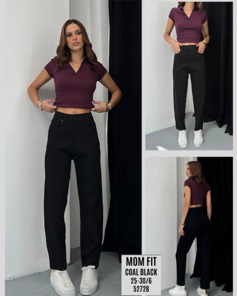 Spodnie damskie jeansy Roz 25-30, 1 Kolor Paczka 6 szt